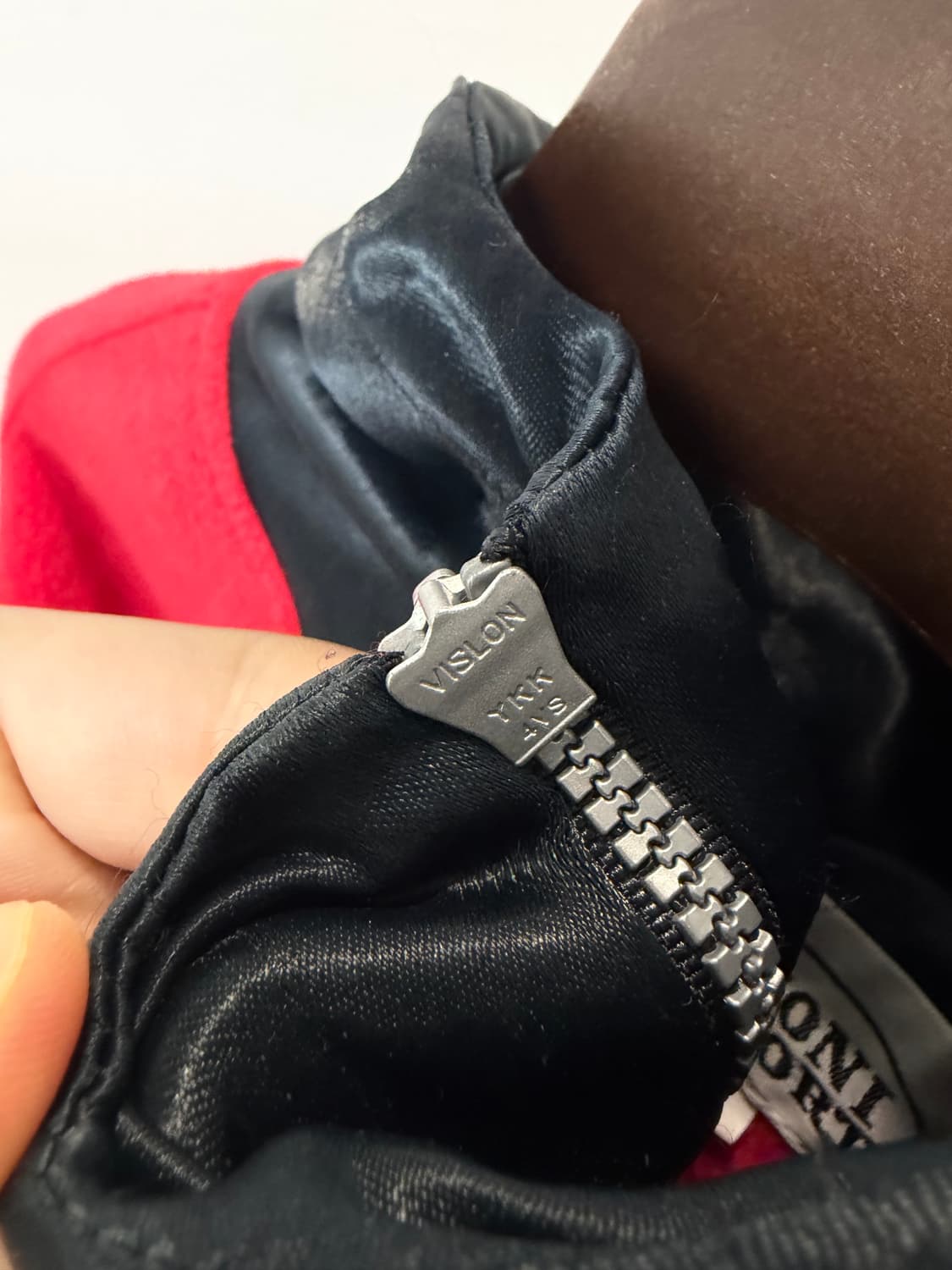 (L) Missoni Sport 미쏘니 스포츠 레드 후리스 아노락 상품이미지7