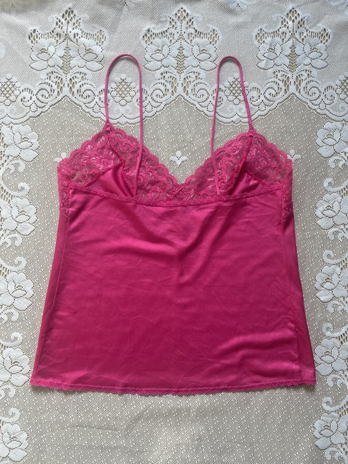 Opera pink slip top 상품이미지4