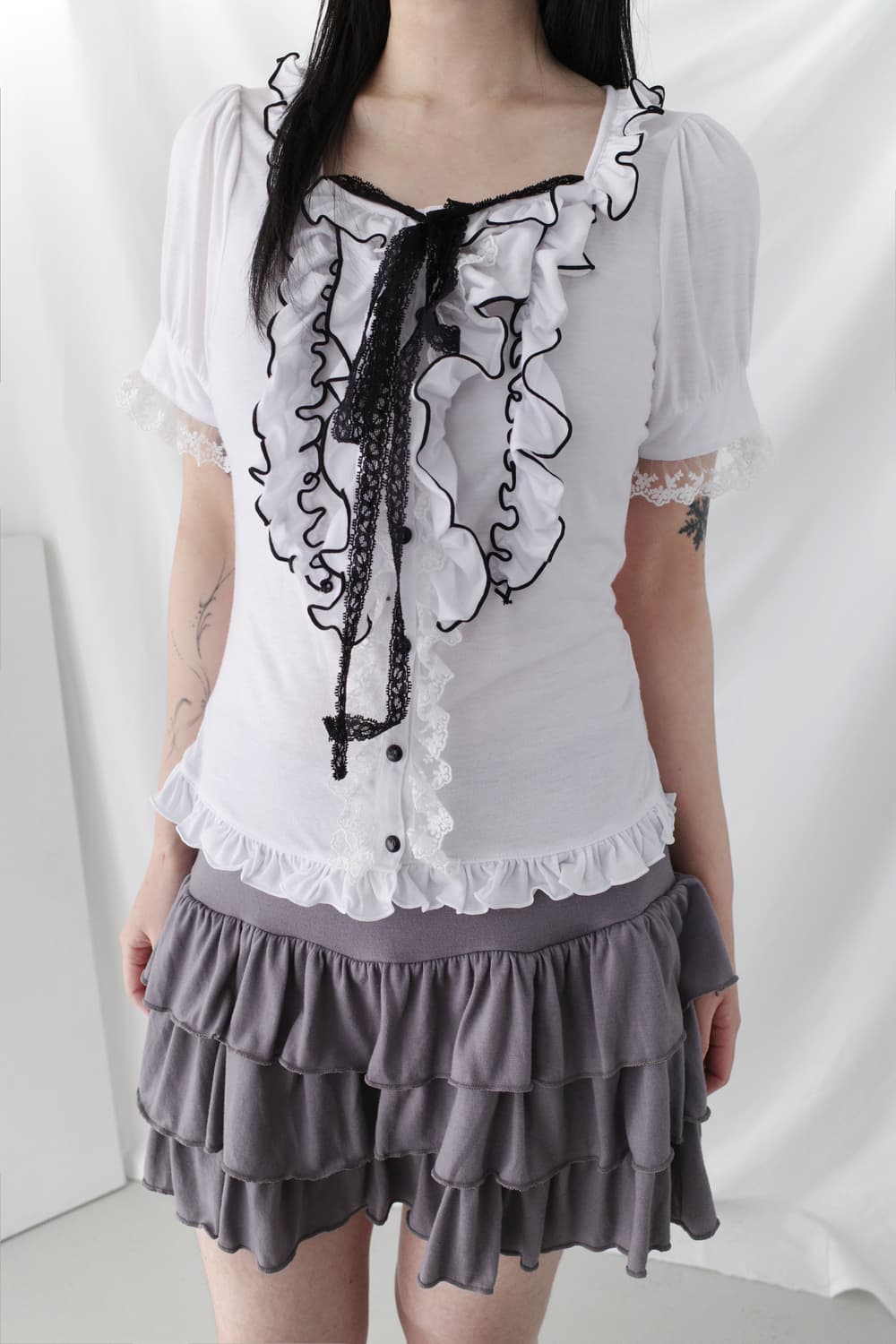 frill cancan skirt 상품이미지5