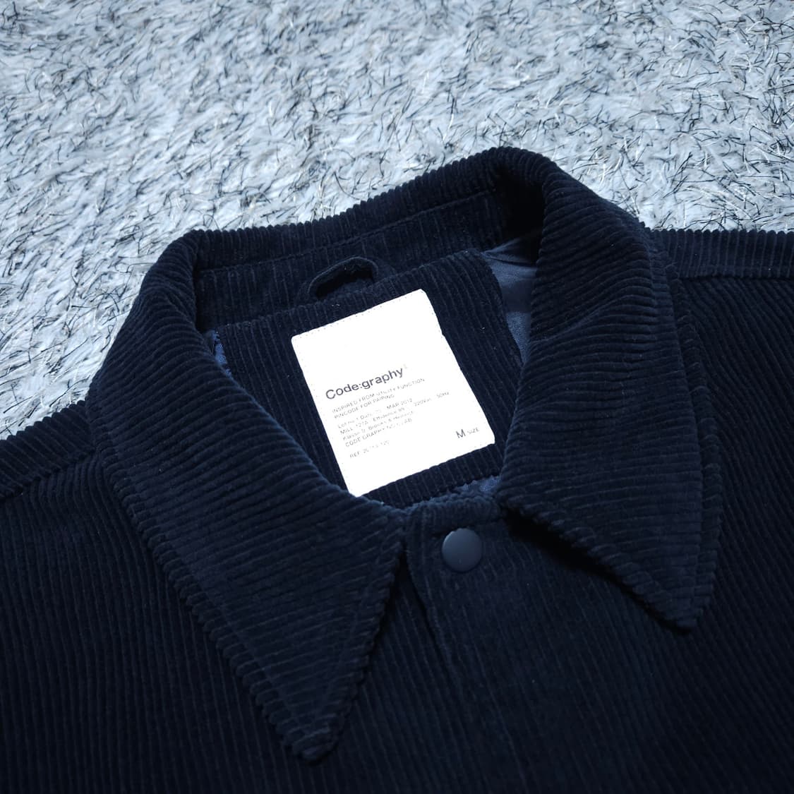 코드그라피) L 남자 코듀로이점퍼 야구점퍼 / 왕눈이샵 상품이미지7