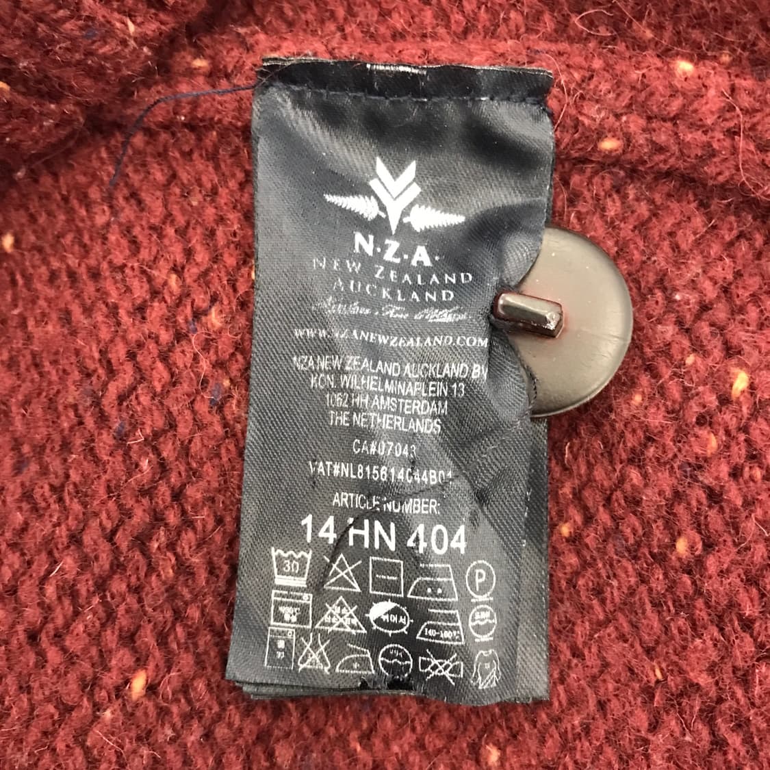 뉴질랜드 오클랜드 울100프로 하프집업니트 [국내100-105] 상품이미지6