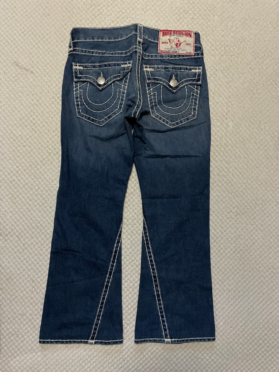 트루 릴리젼 플레어 핏 JOEY SUPER T 스티치 부츠컷 데님 팬츠 상품이미지2