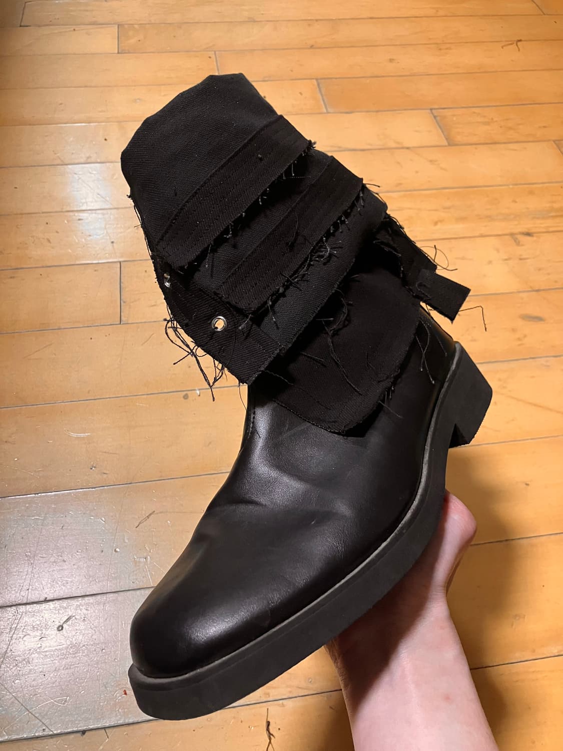 Alfredo bannister 알프레도 바니스터 헤비 레이어드 롱 부츠 상품이미지4