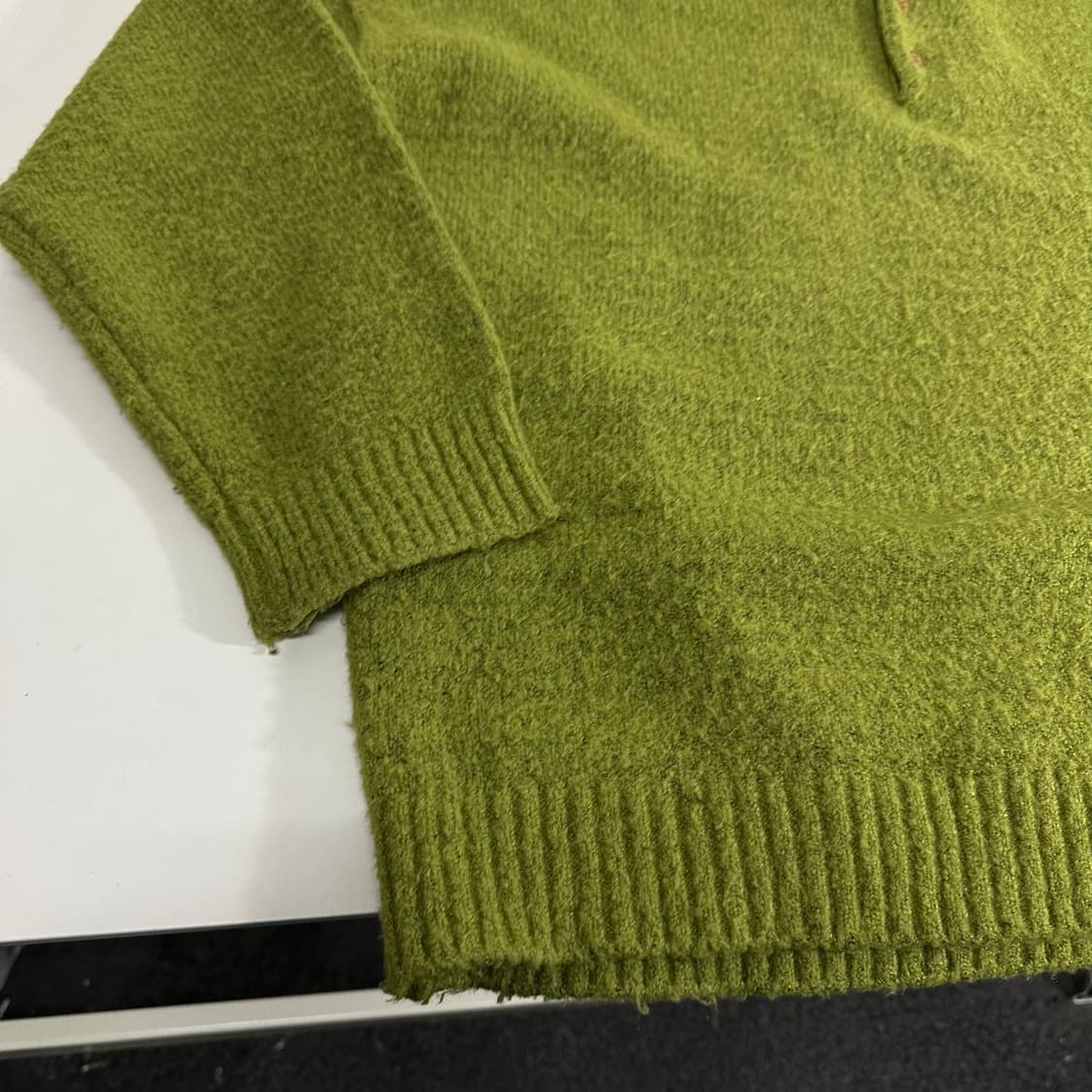 FREE 앳코너 녹차 크루넥 니트 상품이미지3