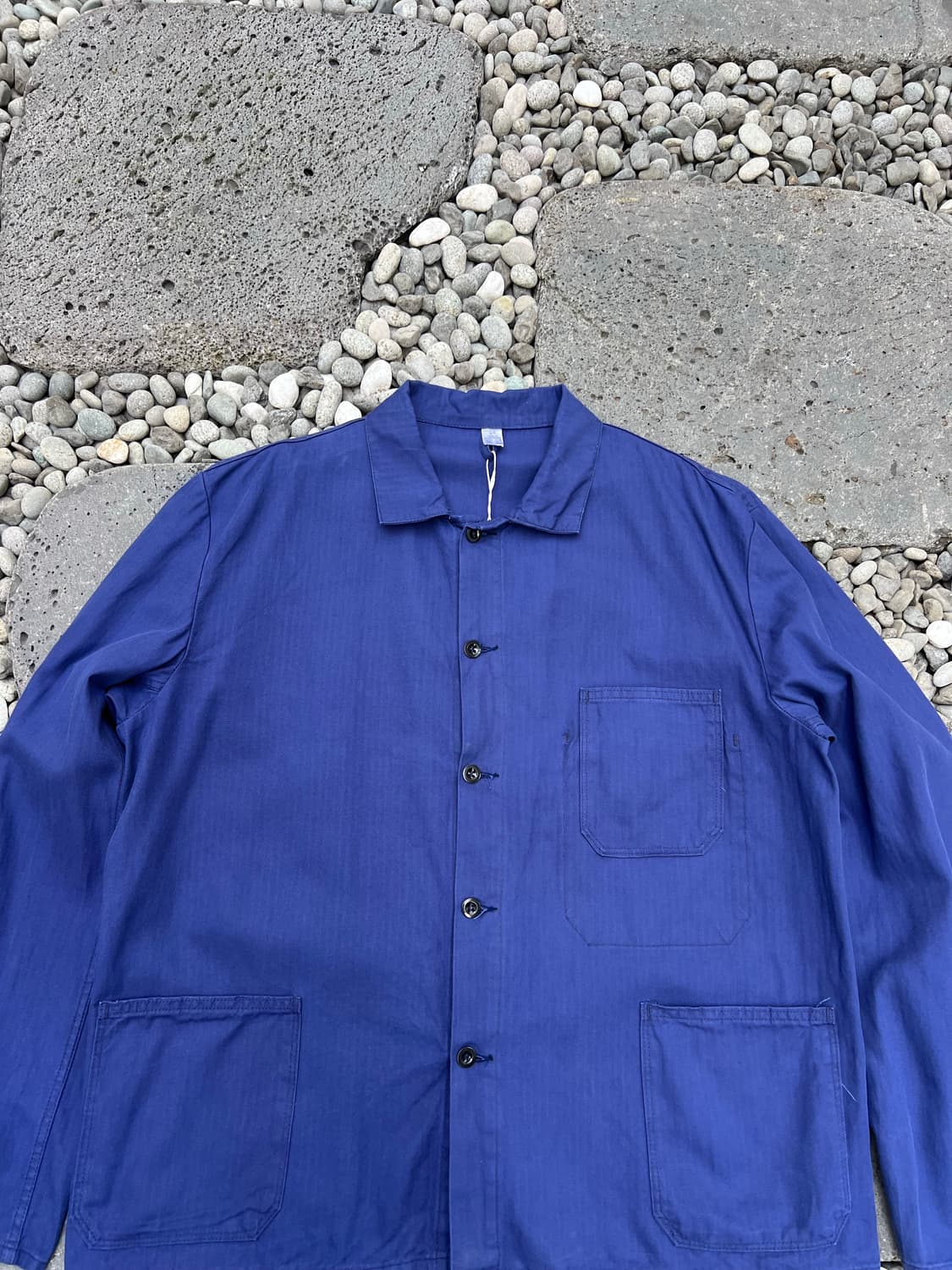 (BIGSIZE)(DEADSTOCK) HBT 헤링본트윌코튼 프렌치워크자켓 상품이미지3