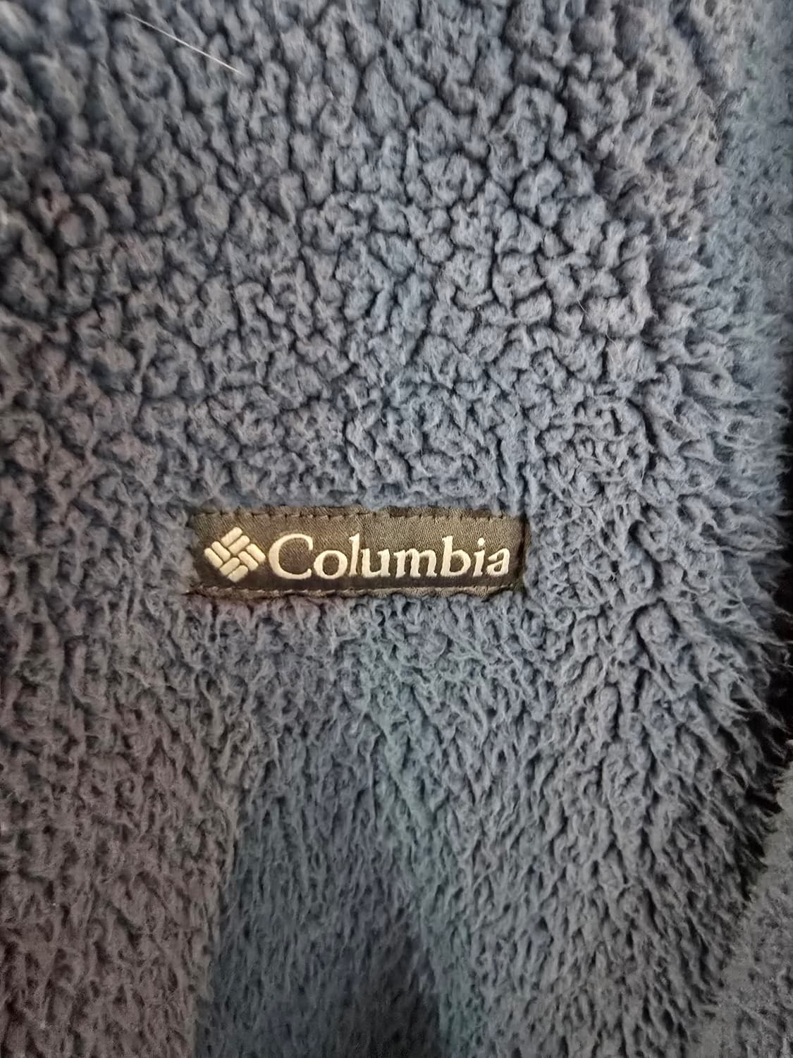 컬럼비아 블루 뽀글이 플리스 집업 상품이미지4