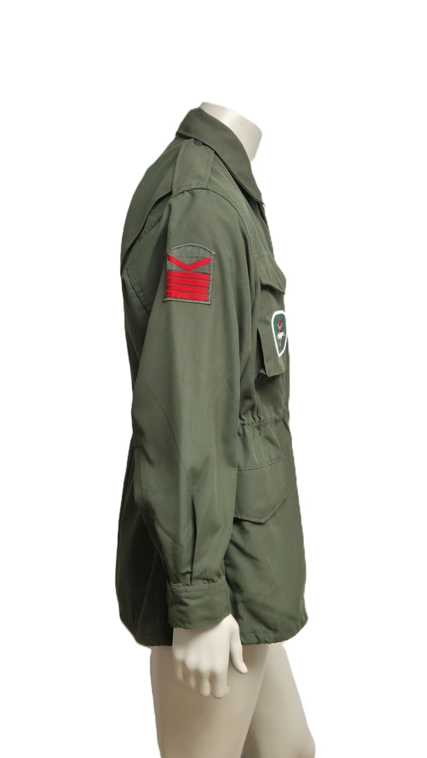 육군 구형 706특공연대 하사 민무늬 야전상의 전투복 상의 자켓 (L) 상품이미지3