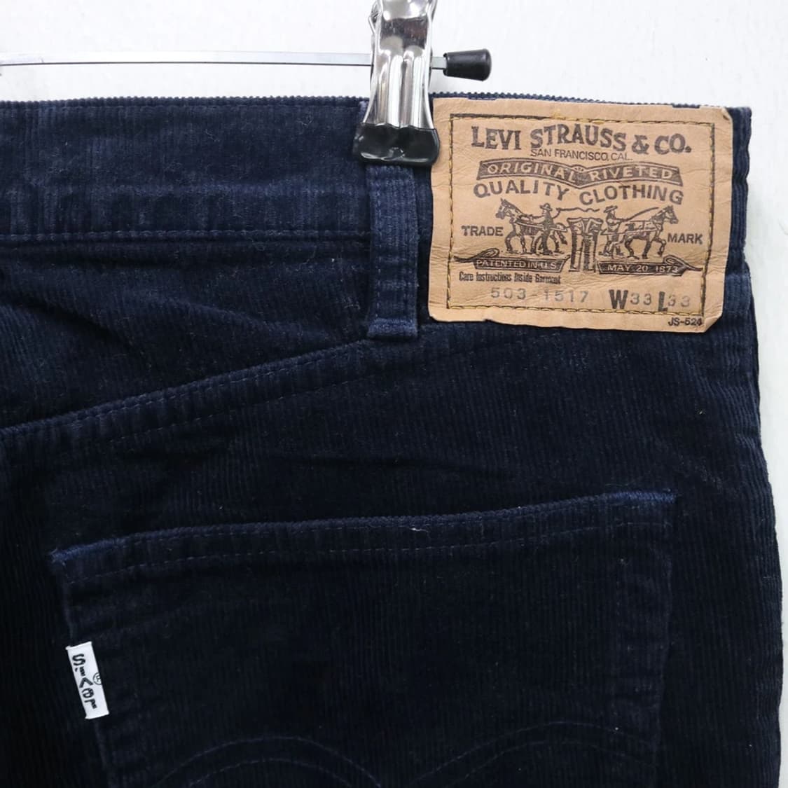90'S 리바이스 503-1517 네이비 골덴팬츠 60859 상품이미지9