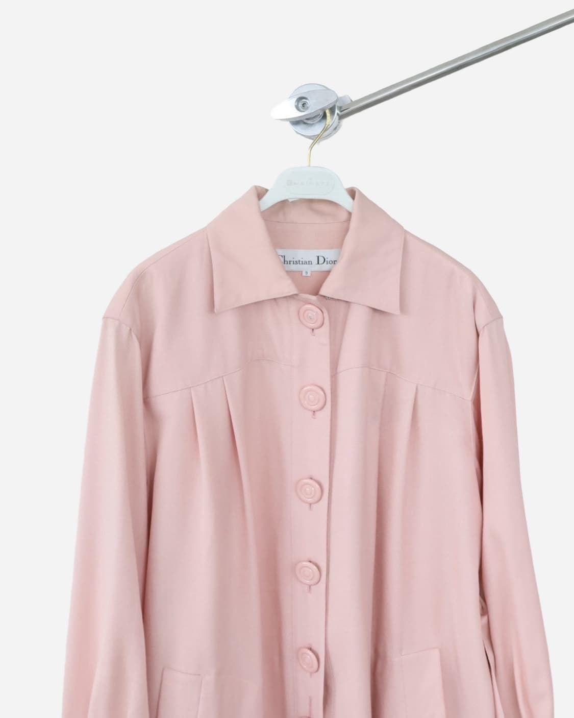 Christian Dior Pink Long Trench Coat 상품이미지7