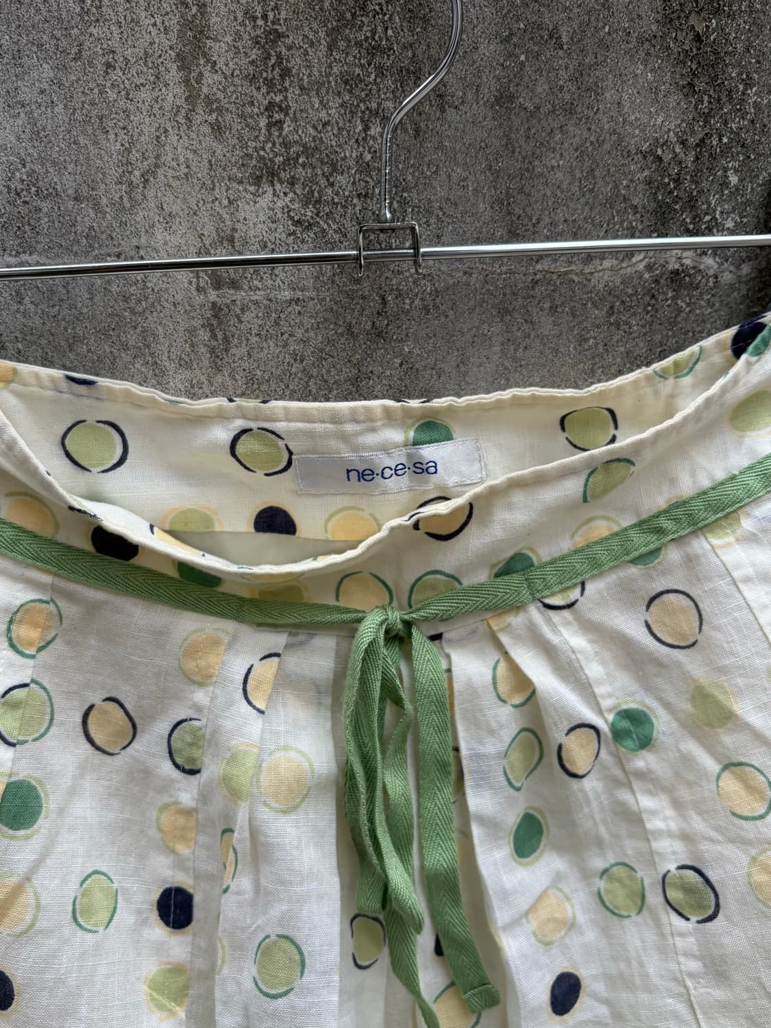 Green pea pebble skirt 상품이미지6