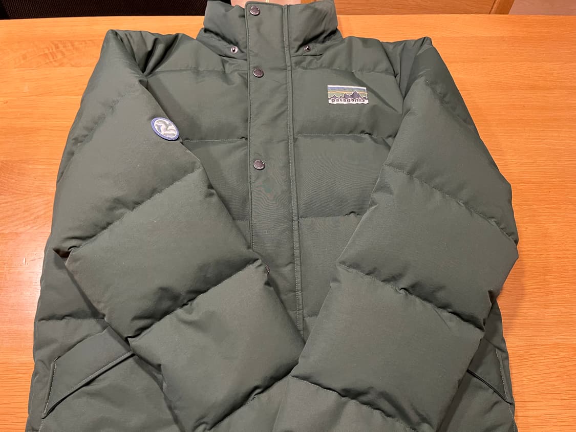 파타고니아 다운드리프트 자켓 토레이 파인 그린 상품이미지1