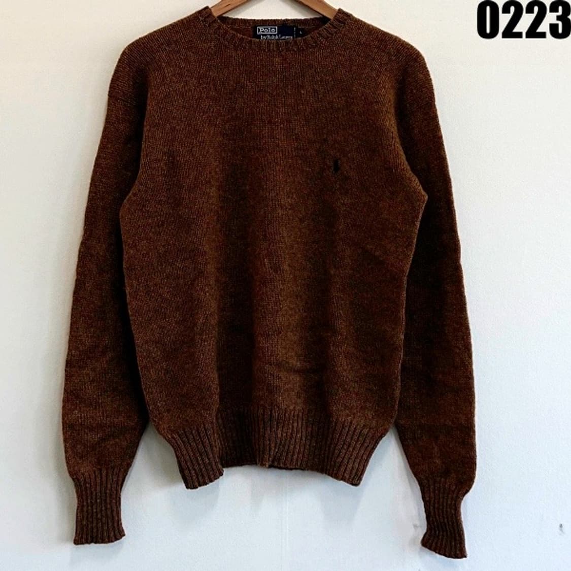 폴로 랄프로렌 울 니트 스웨터 L 0223  상품이미지1