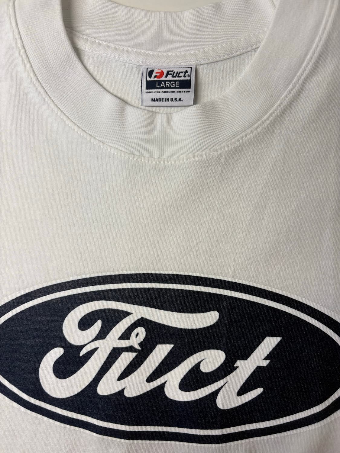 퍽트 오발 로고 티 L 상품이미지3