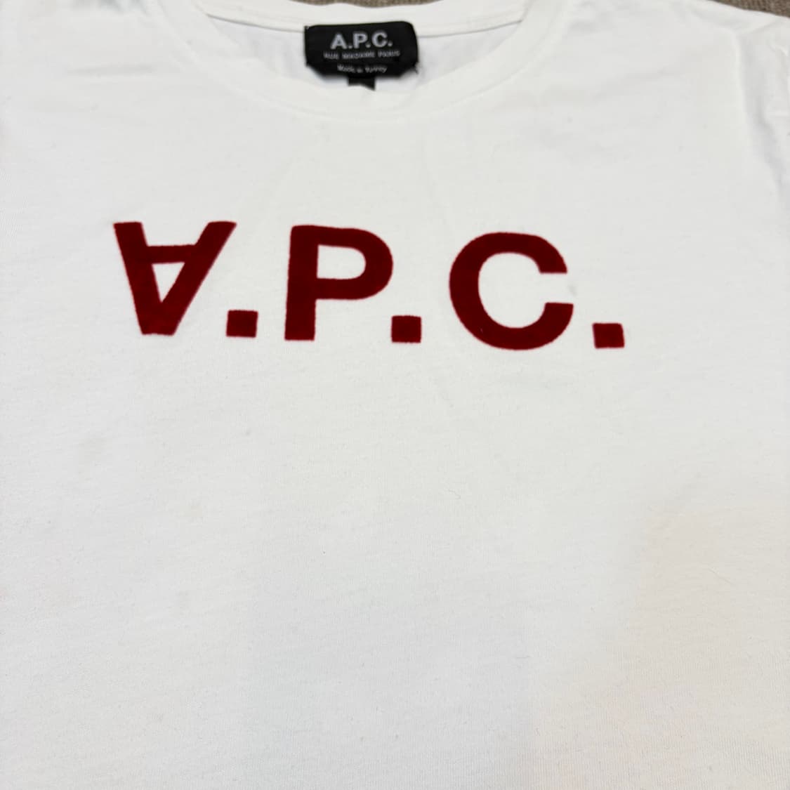 apc 아페쎄 우먼스 티셔츠 L  상품이미지5