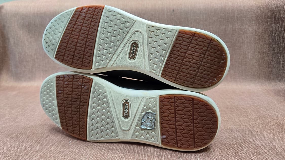  탠디255mm- 미셸BY탠디  초경량 밴딩끈 세미캐주얼화 3센치굽 상품이미지6