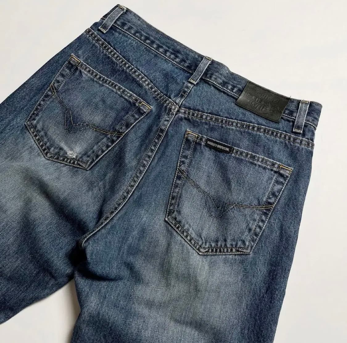 할리데이비슨 빈티지 데님 상품이미지4