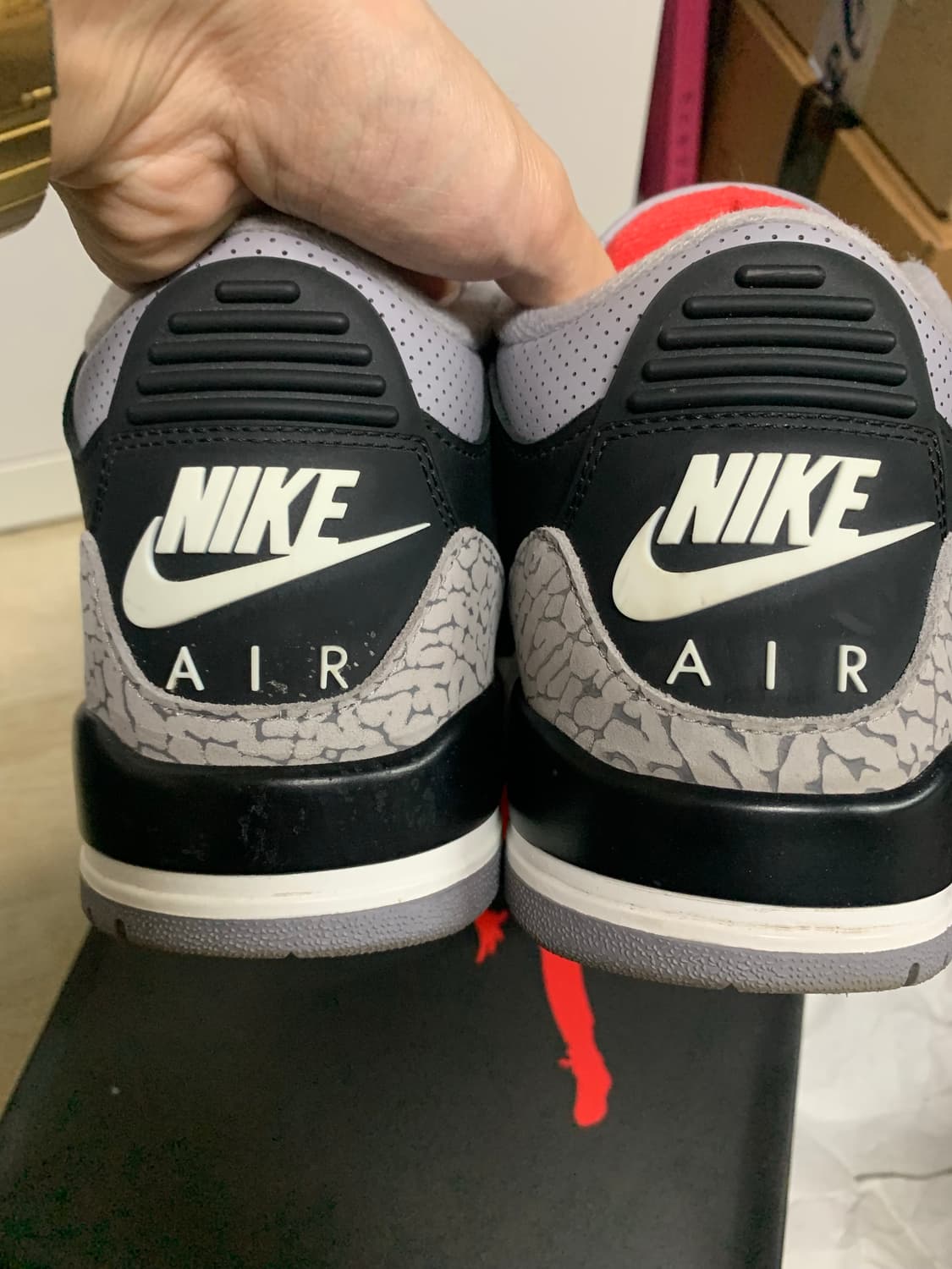 에어조던 3 블랙시멘트 (260) 상품이미지3