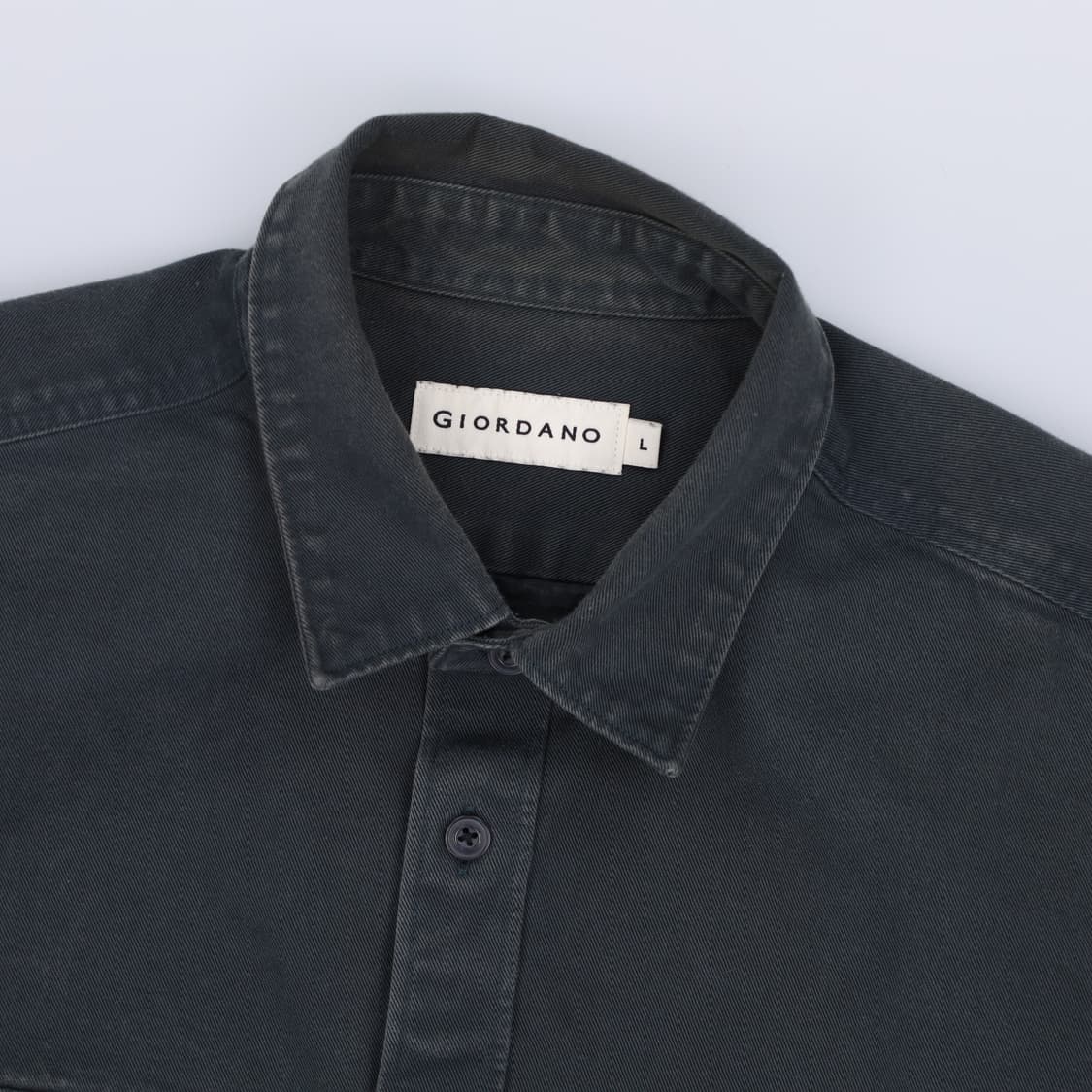L 지오다노 코튼 셔츠 0323H1 상품이미지3