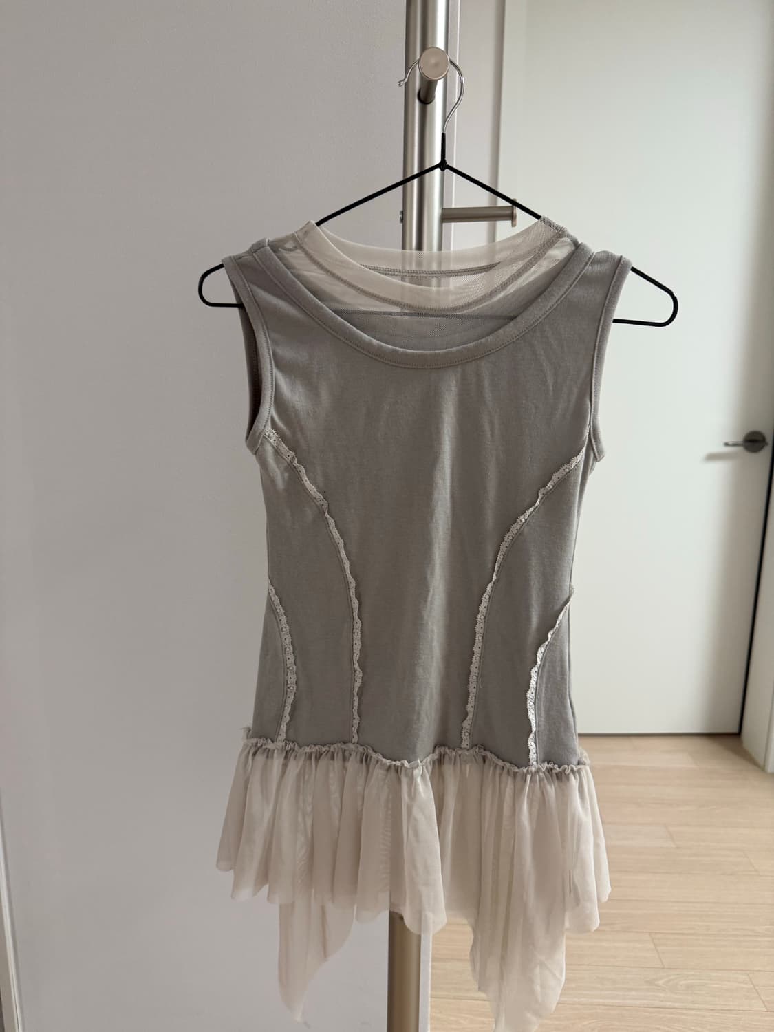 플레어업 Layered Lace Frill Sleeveless 상품이미지6