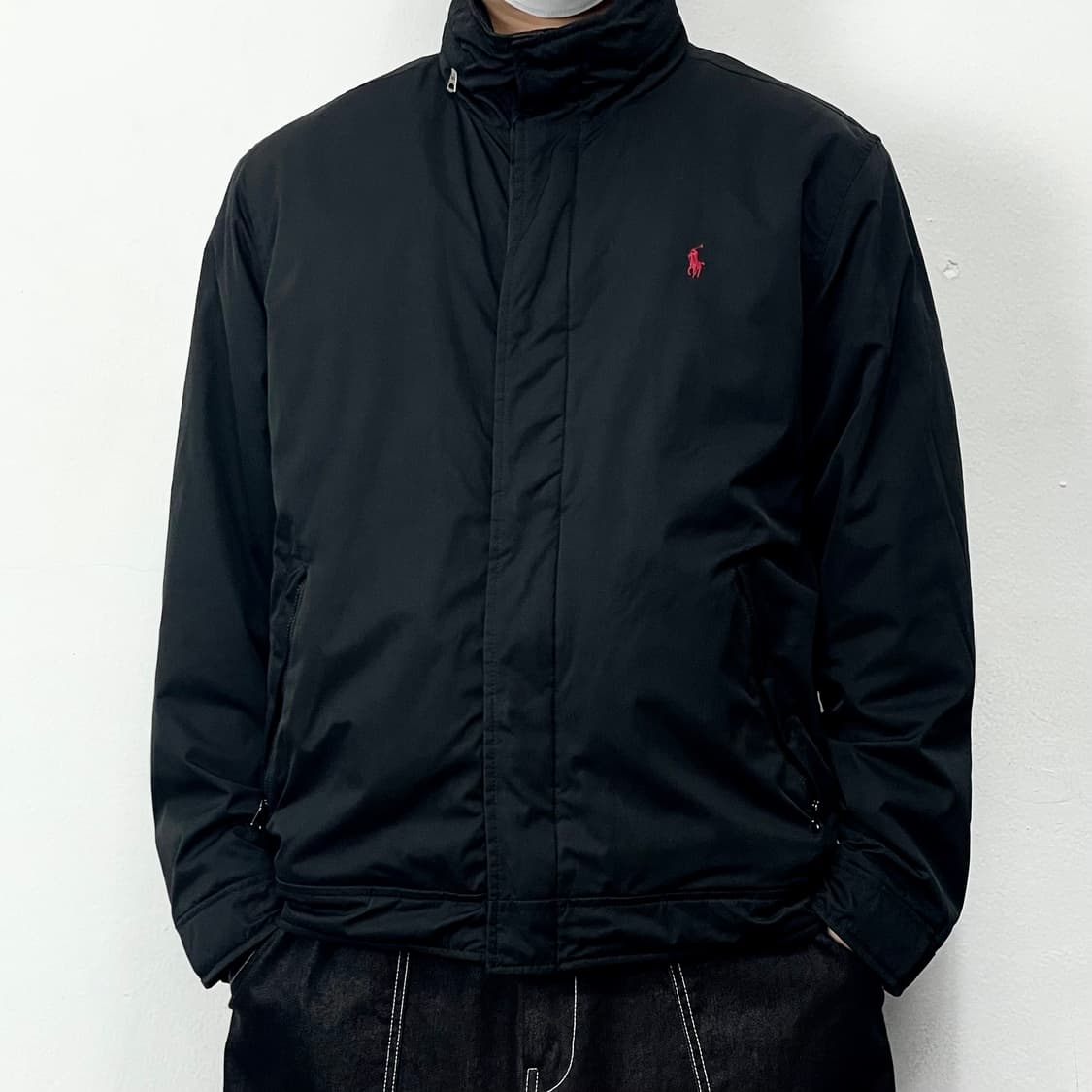 폴로랄프로렌 블랙 폴리쉘 패리 점퍼자켓 상품이미지1