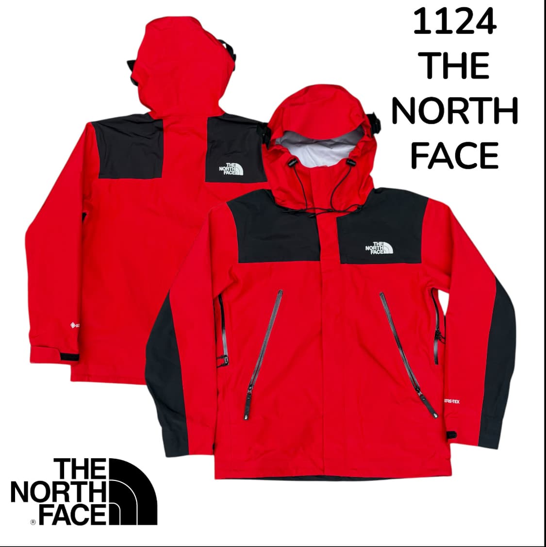 노스페이스 레드 고어텍스 바람막이 M 상품이미지1
