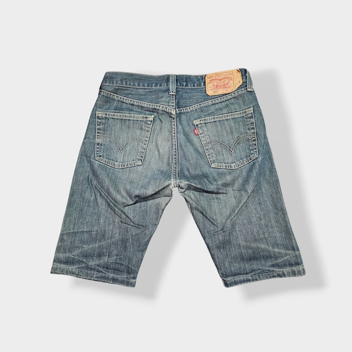 P049 리바이스 501 데님 반바지 상품이미지2