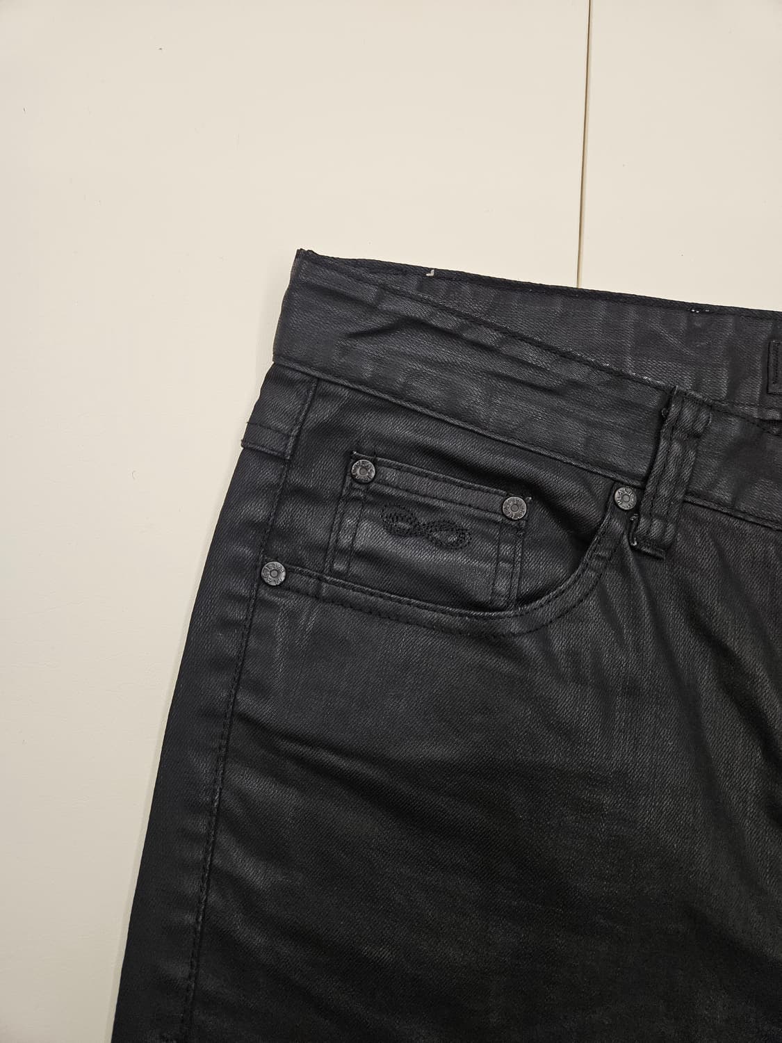 누디진 플랙진 블랙 코팅진 34사이즈 상품이미지3