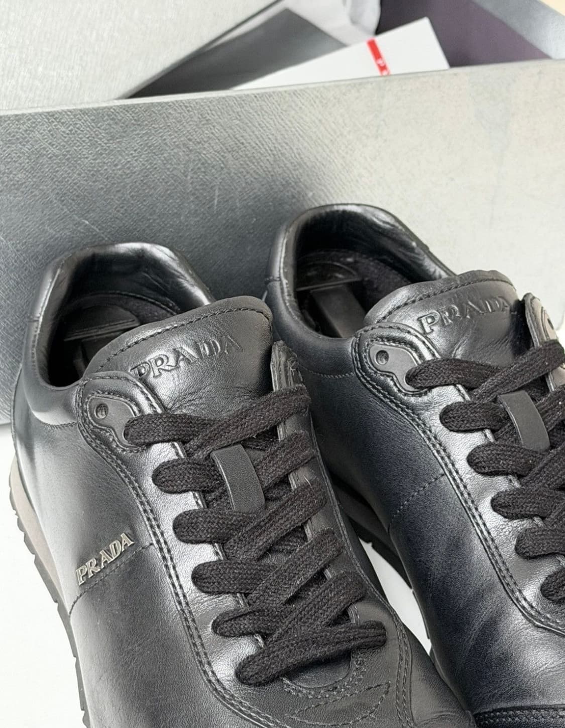Prada SS12 Monte Carlo Leather Sneakers 상품이미지4
