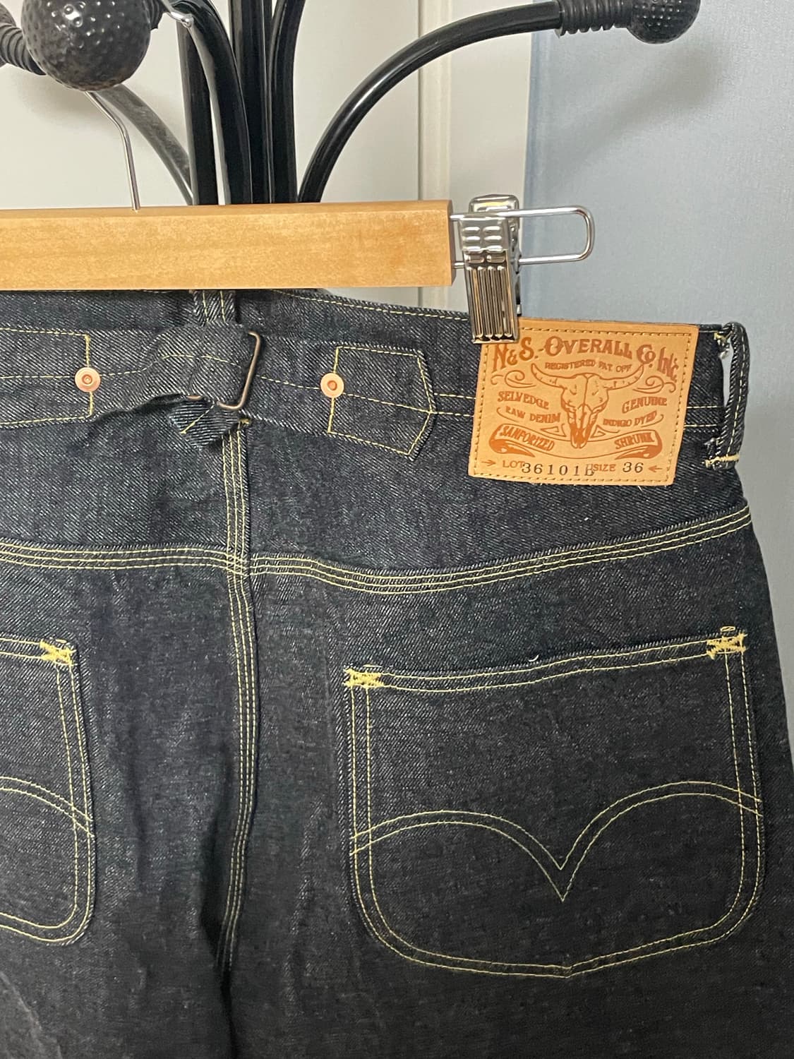 논스탁 1936 Lot 36101B 카우보이 진 14.5oz 상품이미지4