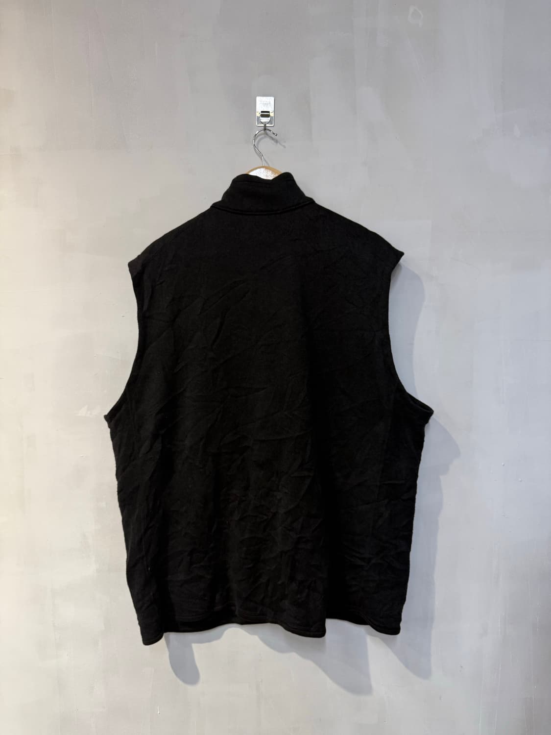 파타고니아 블랙 플리스 조끼 상품이미지4