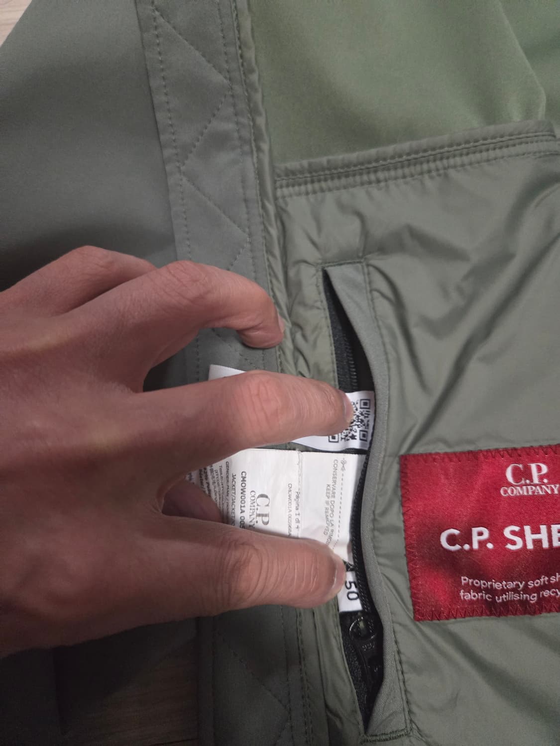 C.P컴퍼니 고글 후드 소프트쉘 바람막이 (50) 상품이미지9