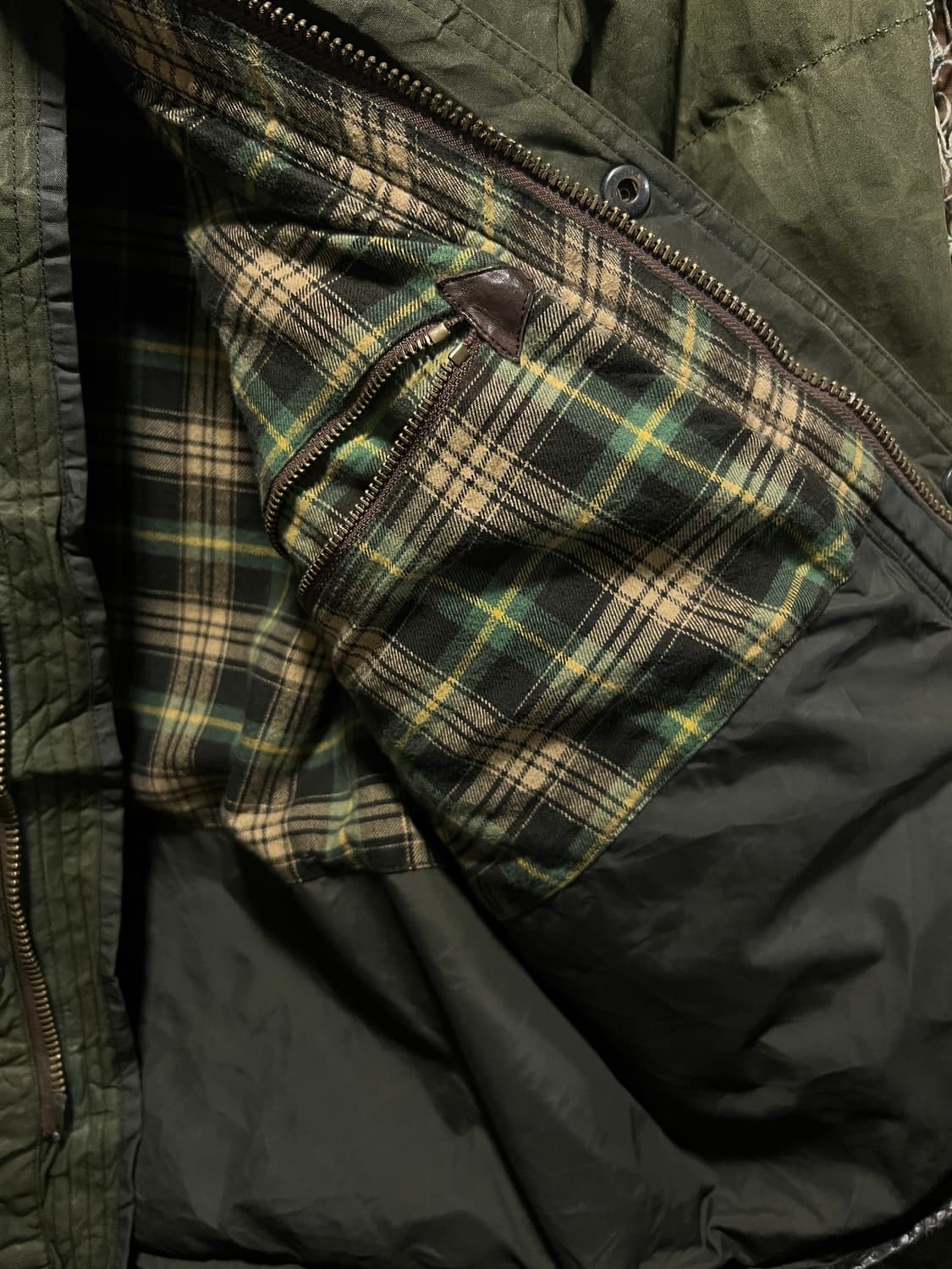 [S]폴로 랄프로렌 빈티지 왁스 페이딩 다운 자켓 상품이미지7