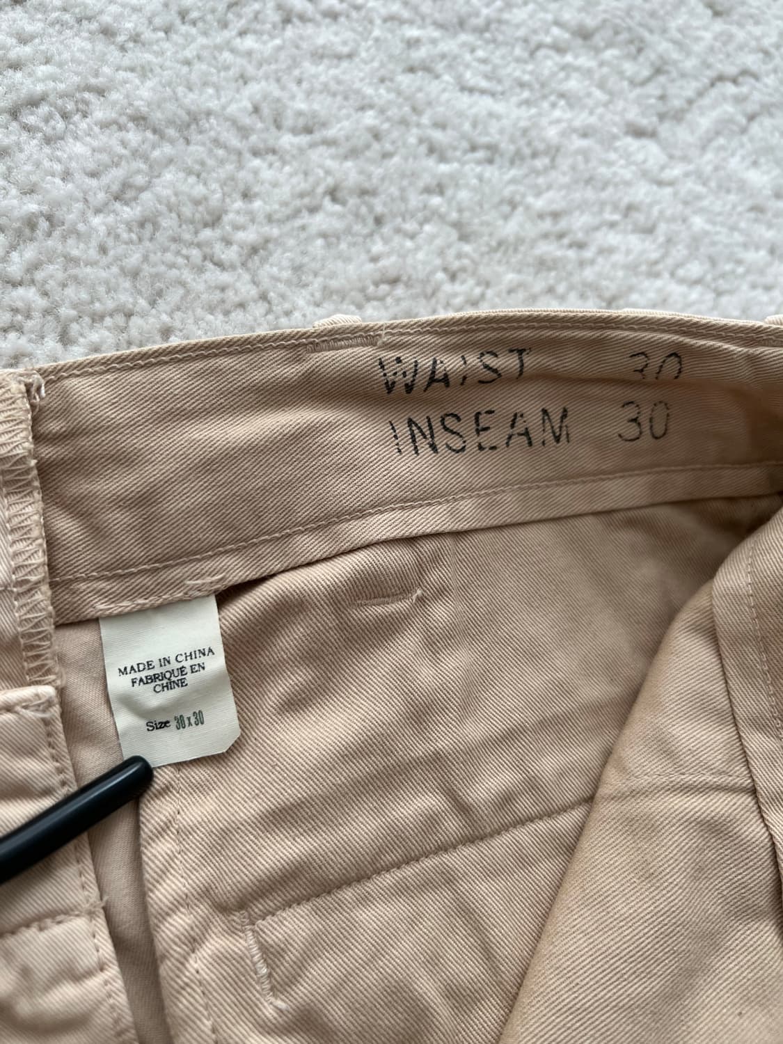 더블알엘 오피서 치노 베이지 상품이미지2