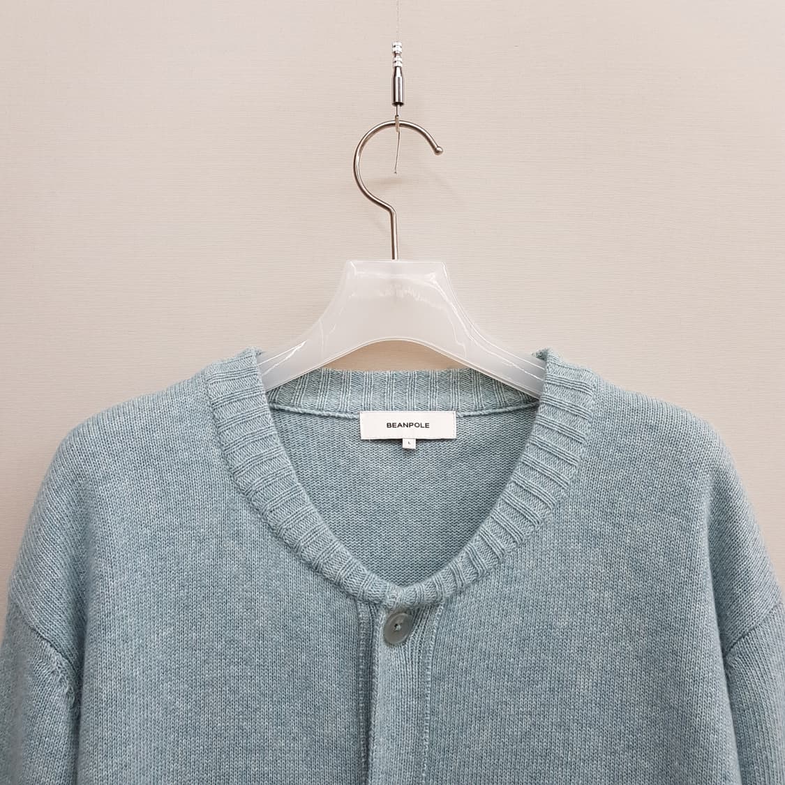 BEANPOLE 빈폴 2024 캐시미어  블렌드 라운드 가디건 L사이즈 상품이미지3