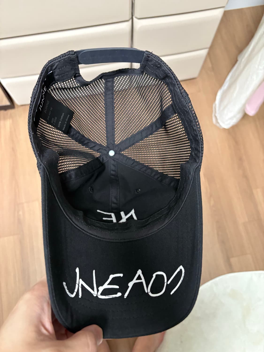 준느 A07 RE MONOGRAM 메쉬 캡 L(os) 상품이미지4