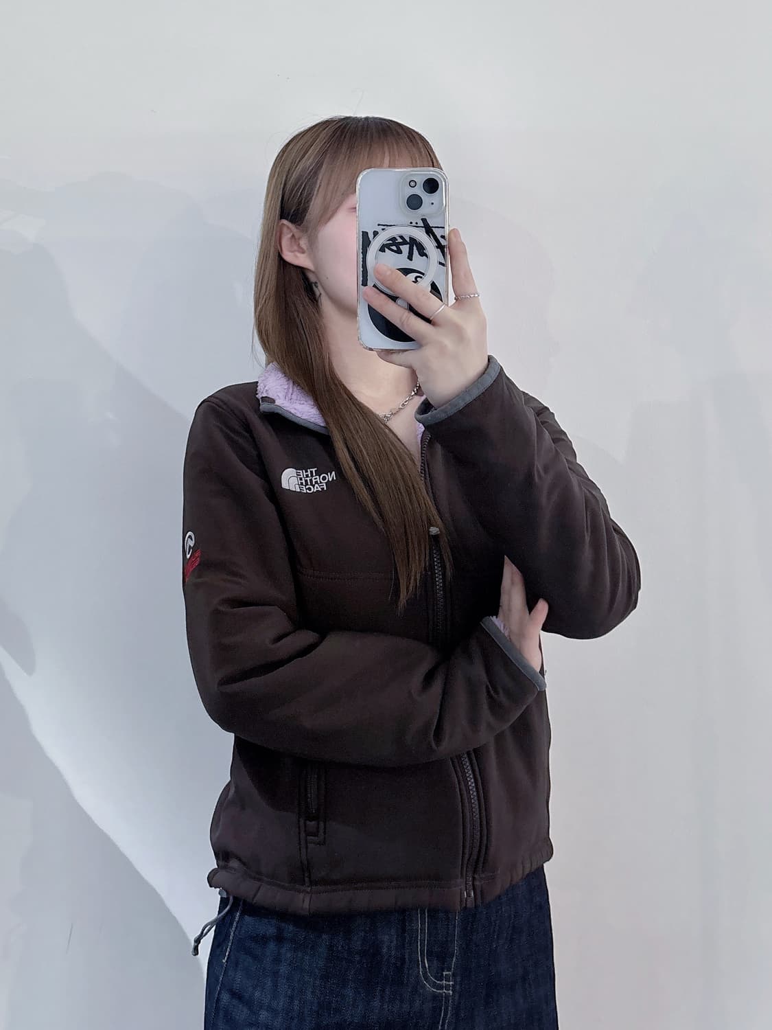 노스페이스 브라운 자켓 상품이미지1