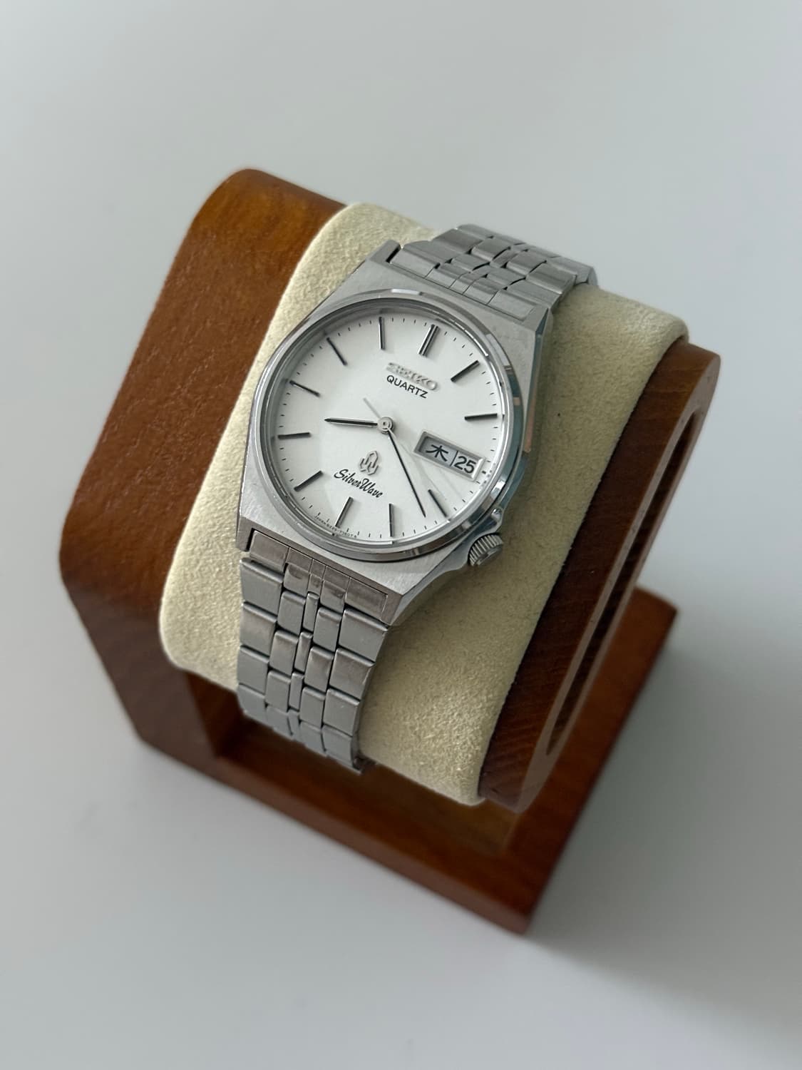 세이코 Seiko 쿼츠 실버웨이브 데이데이트 상품이미지1