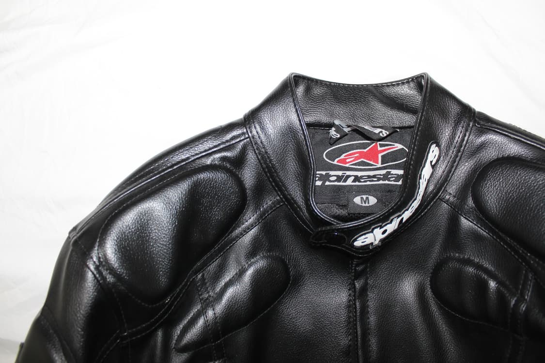 Alpinestars 알파인스타 레더 모터사이클 바이커 자켓 상품이미지4