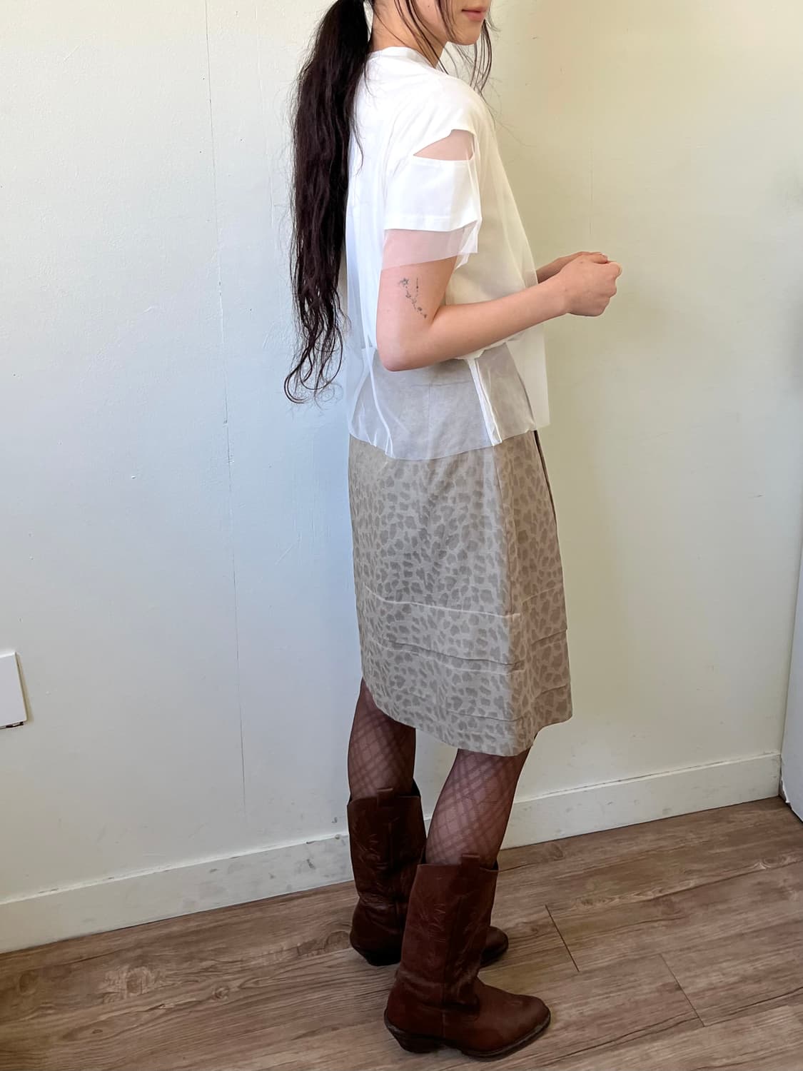 Hampstead 호피 스커트 상품이미지5