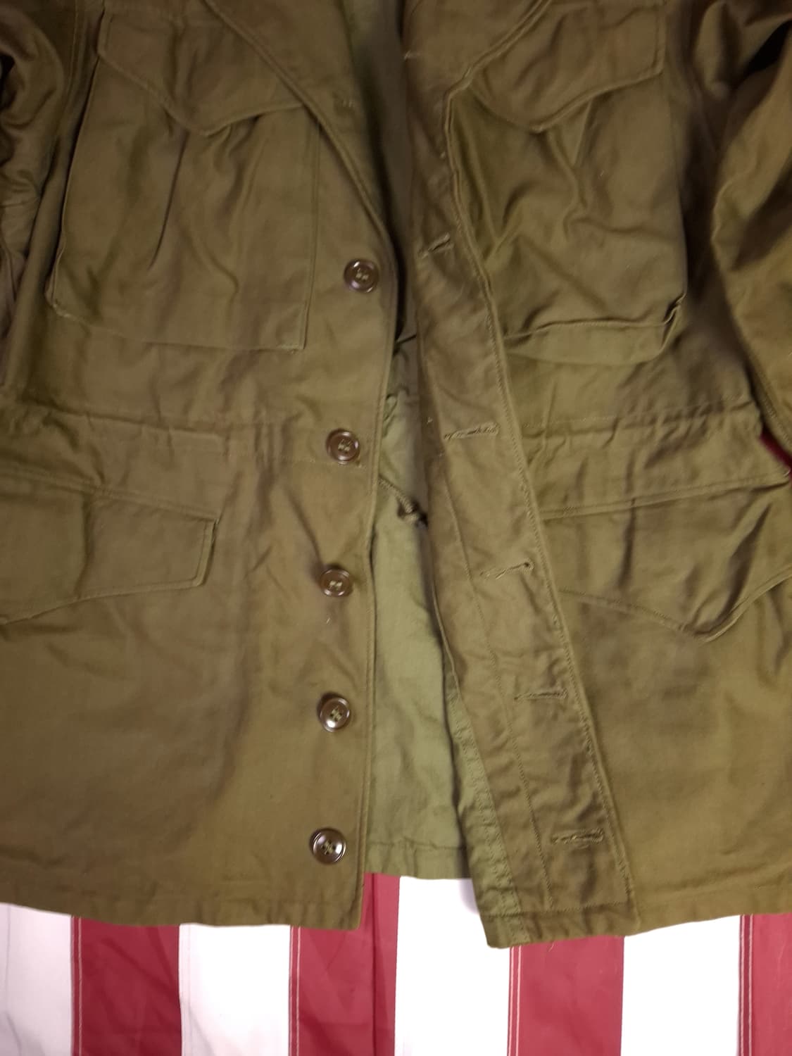 오리지날 WW2 미군 M-43 필드 야상 상품이미지9