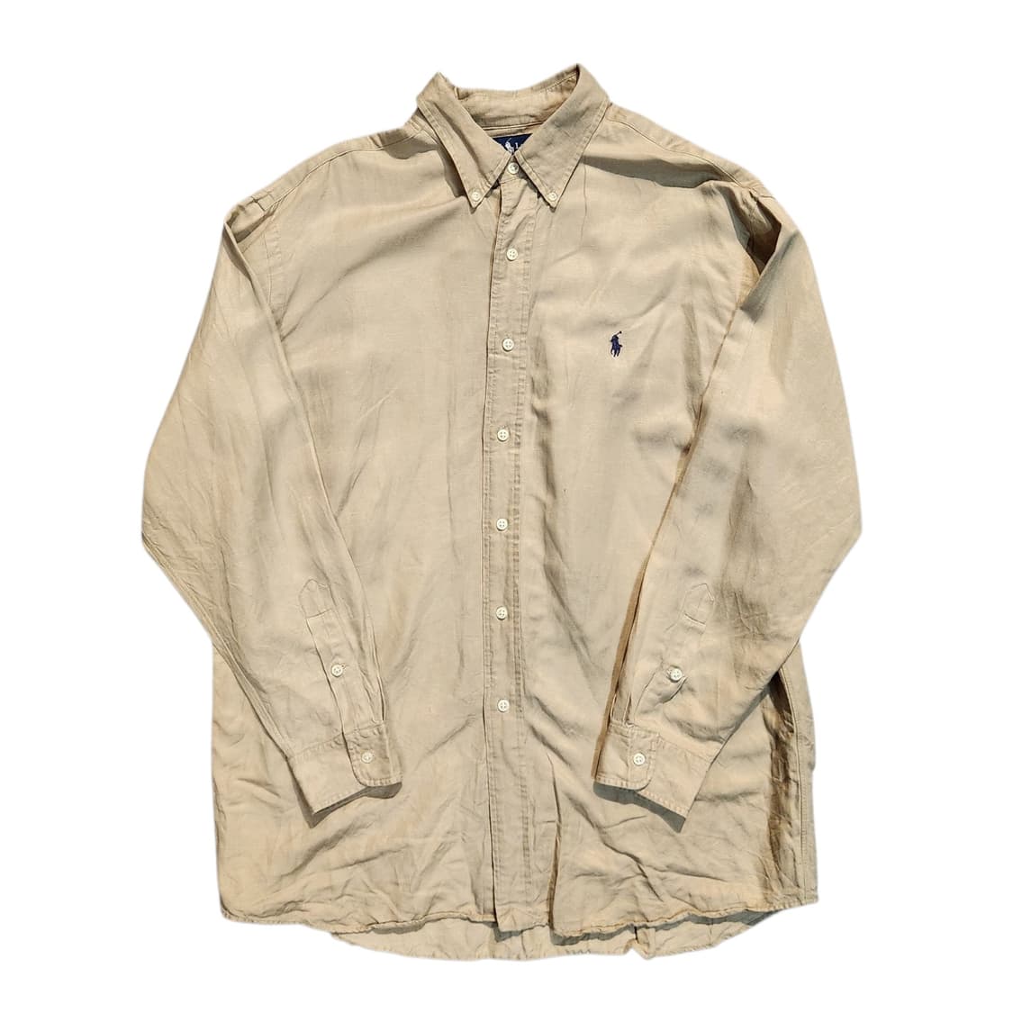 폴로 랄프로렌 베이지 셔츠 (L) 상품이미지1