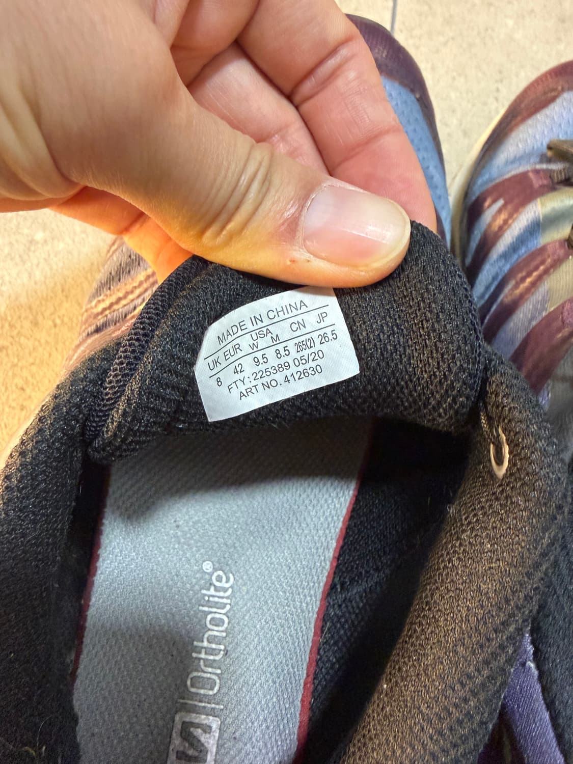 살로몬 XT-4LAB 운동화 265mm 상품이미지6