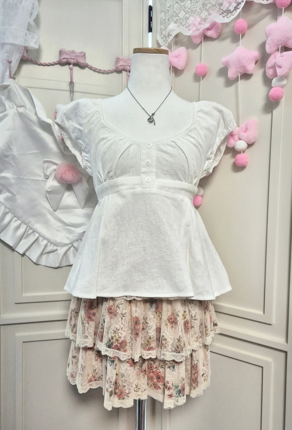 모리걸 히피 코디세트 하구미 갸루 3세트  상품이미지3