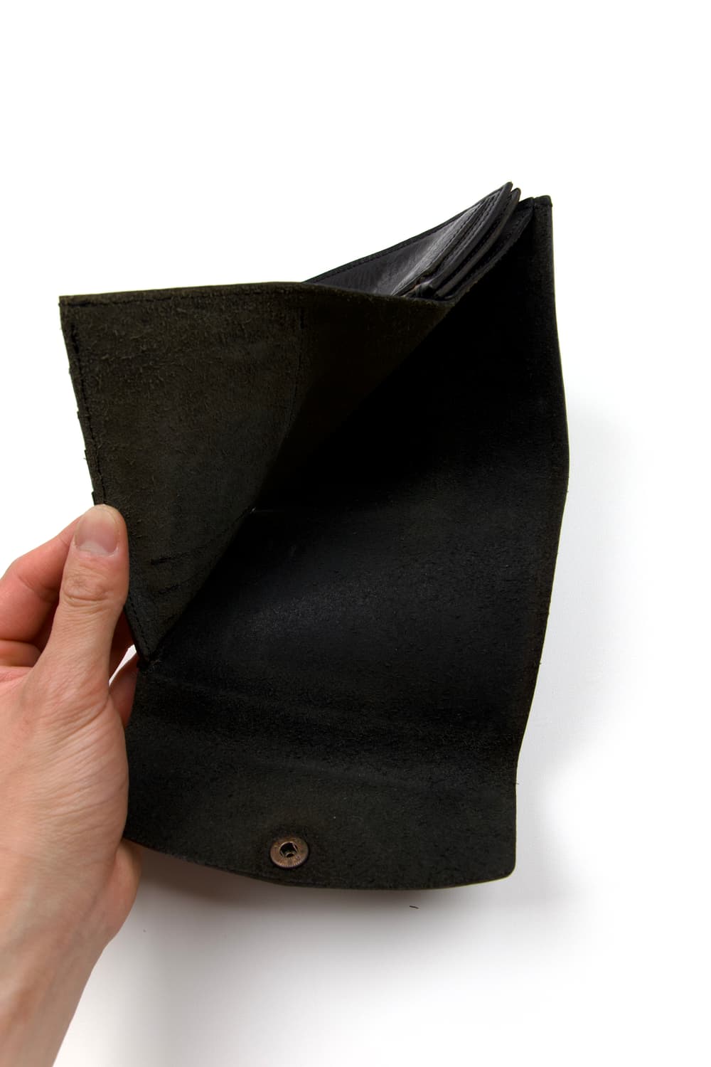 (새상품)AMIACALVA X SHIPS 토치기 레더 지갑 블랙 상품이미지5