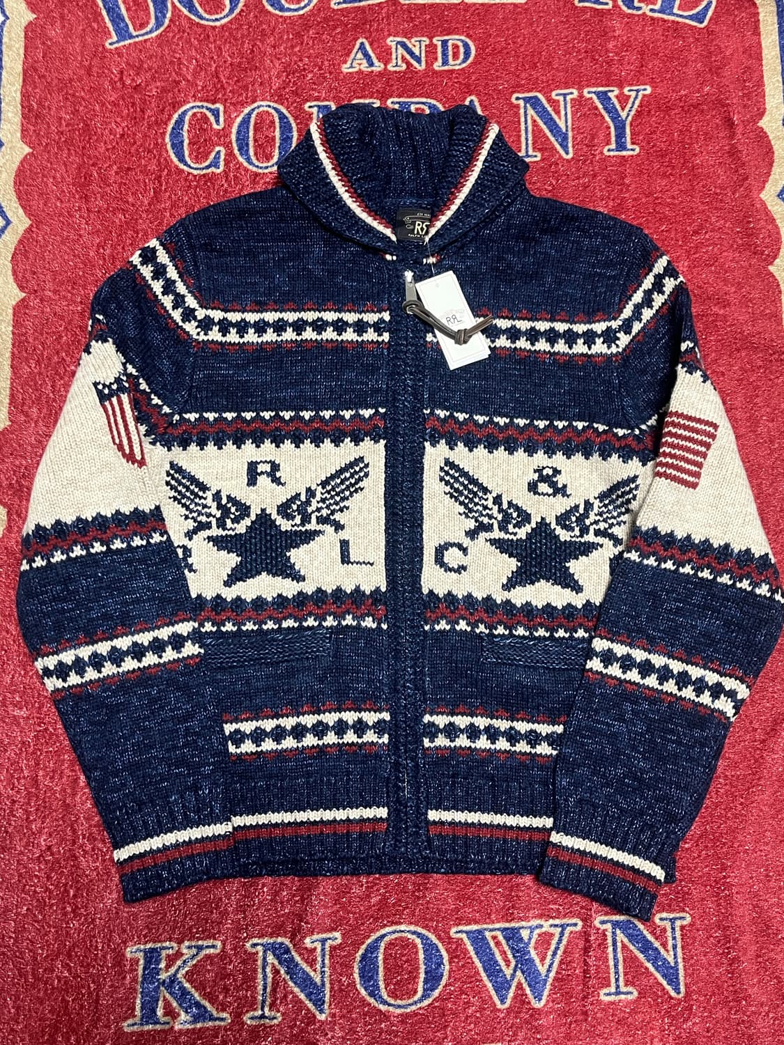 더블알엘 (RRL) 에어플레인 가디건 상품이미지1