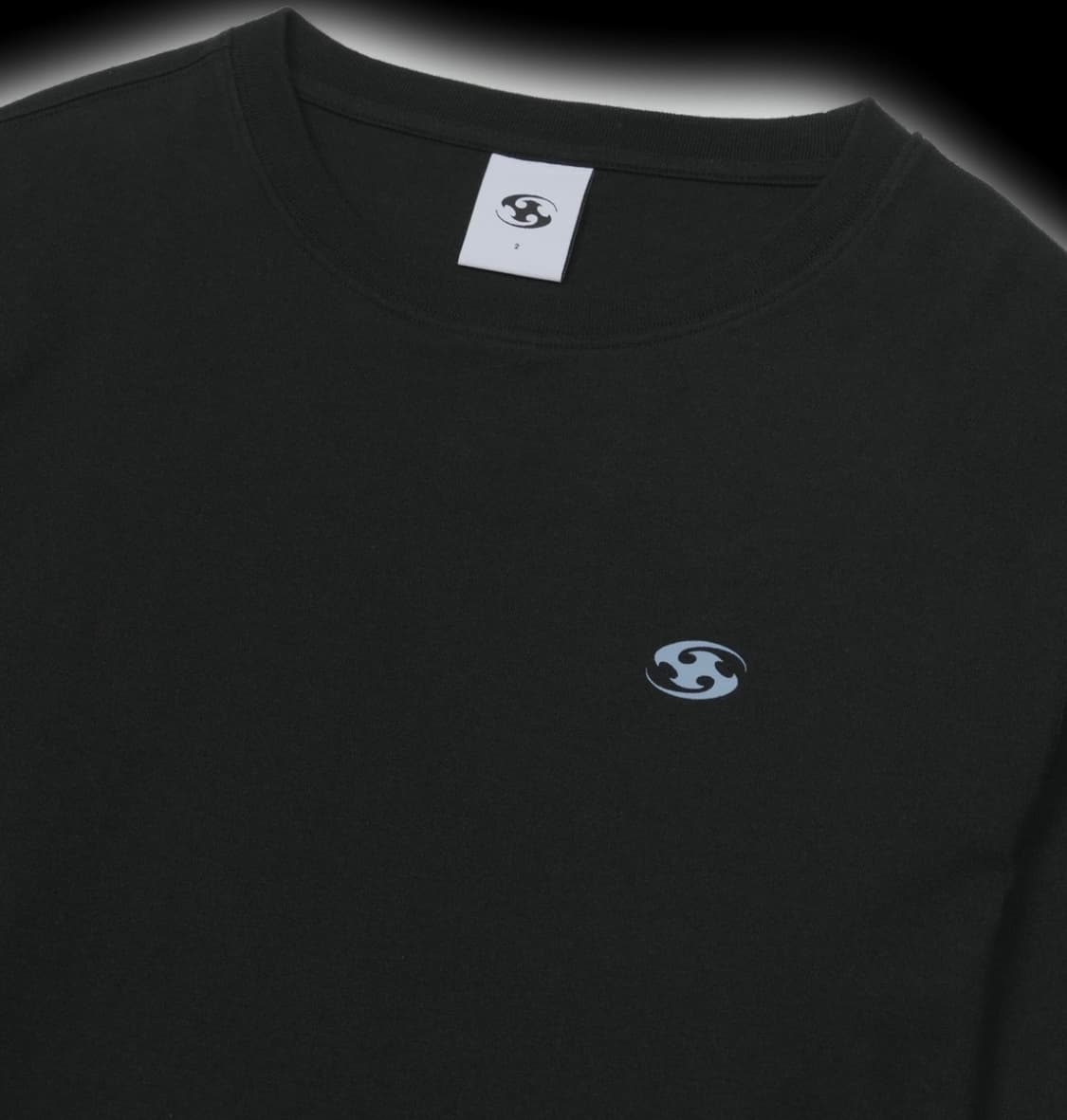 (2) 산산기어 로고 롱 슬리브 블랙 25FW 상품이미지3