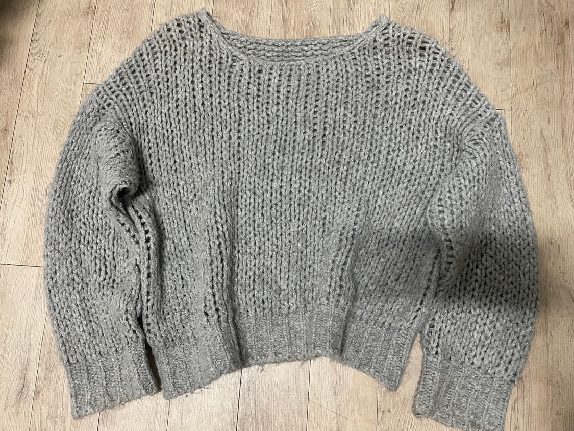 폼폼이 원숄더 나그랑 니트  상품이미지2