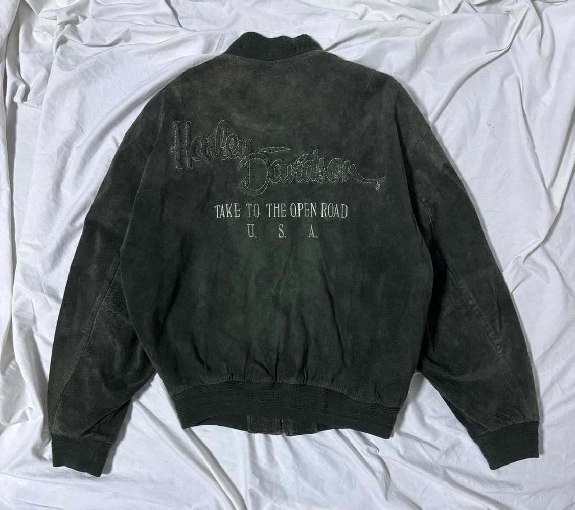 할리데이비슨 스웨이드 자켓 상품이미지1