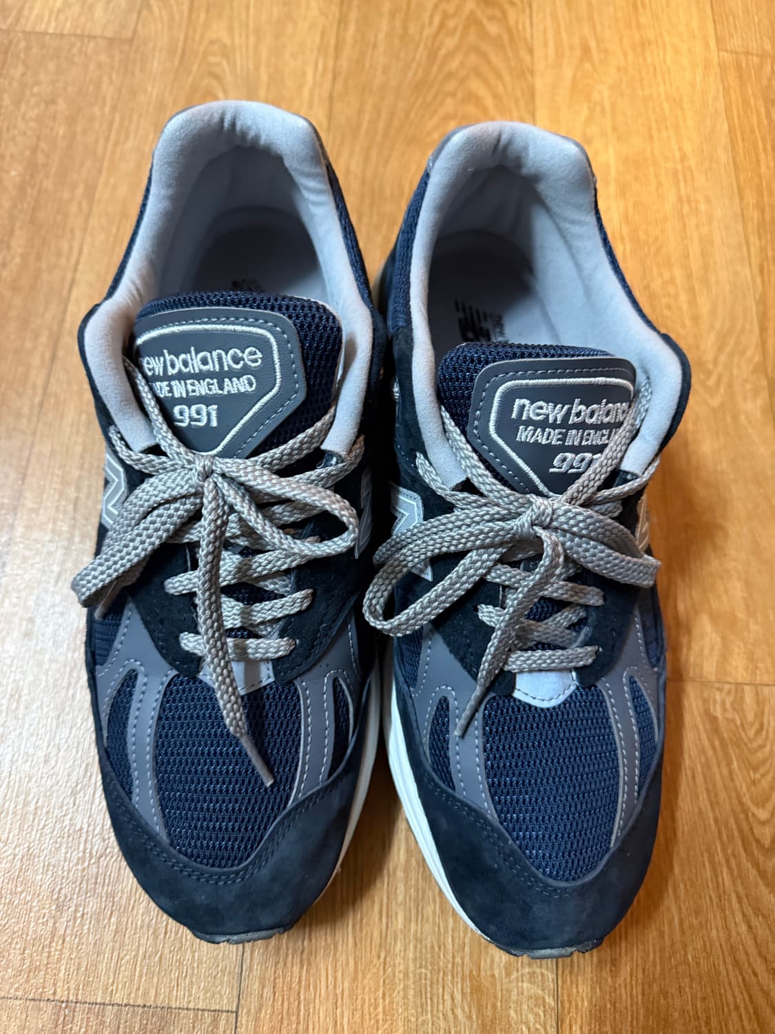 뉴발란스 991v2 메이드 인 UK 다크 네이비 스모크드 펄 260 상품이미지2