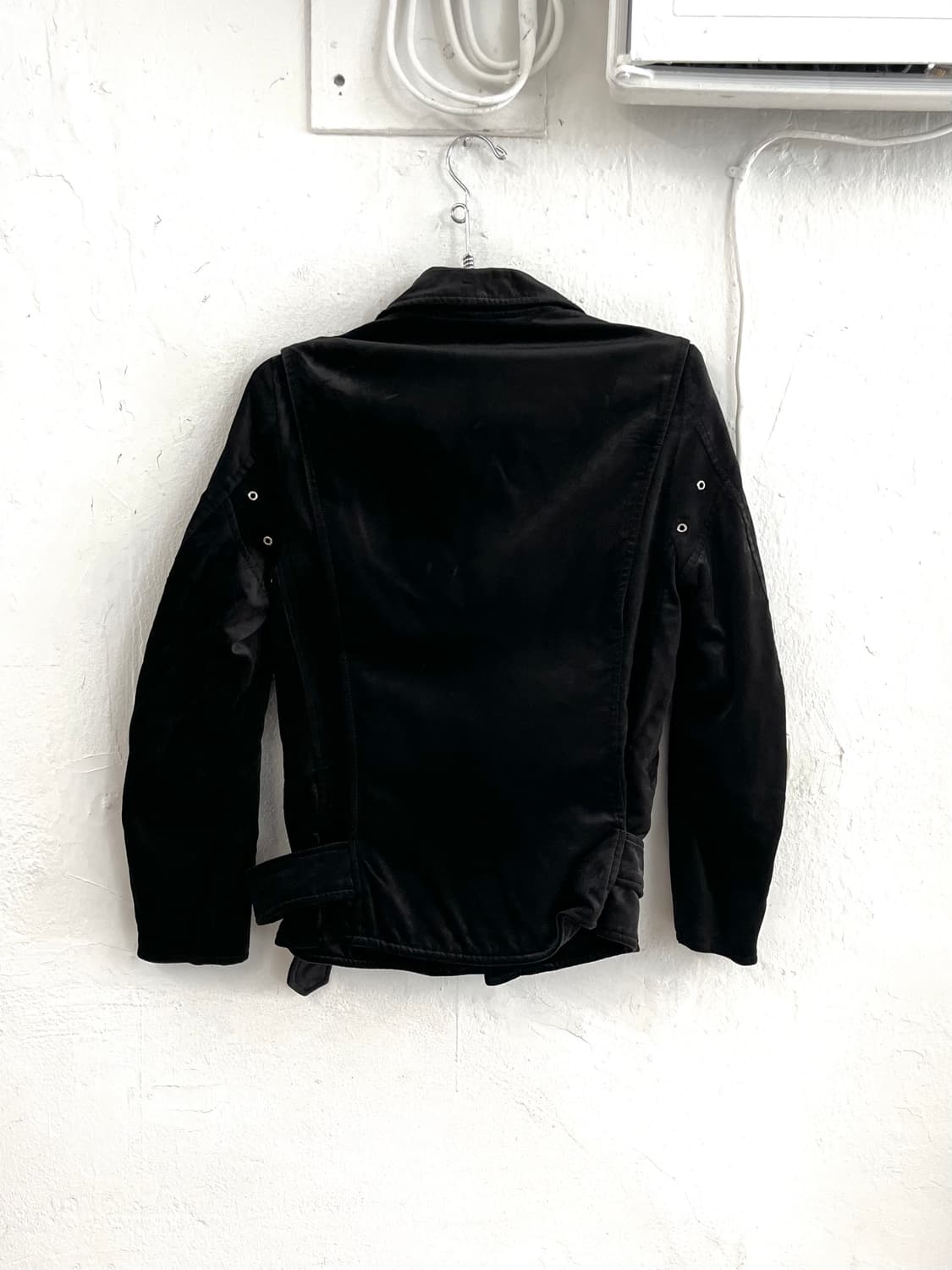 준야와타나베 2012SS 벨루어 라이더 자켓 상품이미지8